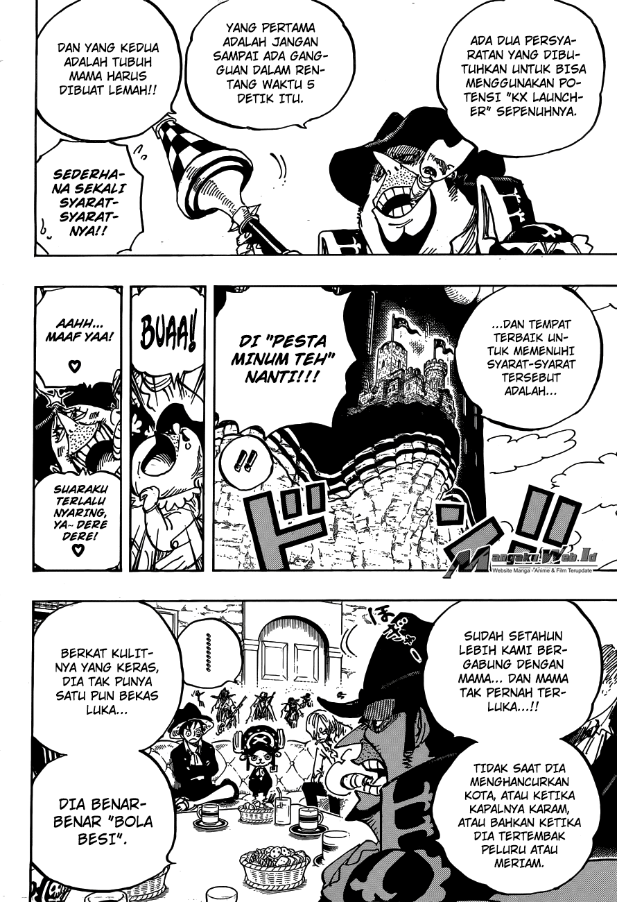 One Piece Chapter 859 – Rencana Pembunuhan Yonkou - 113