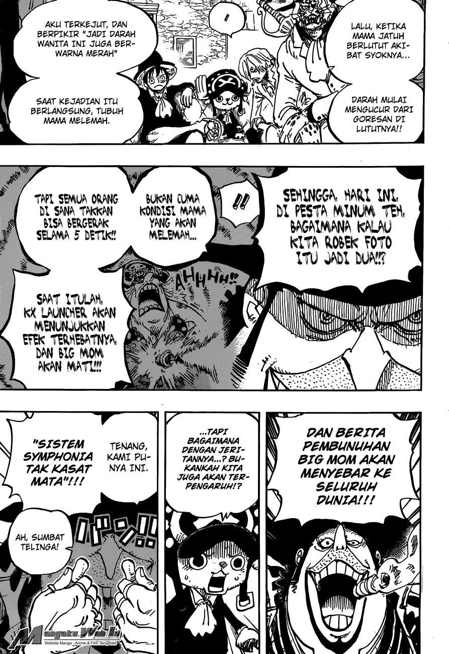 One Piece Chapter 859 – Rencana Pembunuhan Yonkou - 119