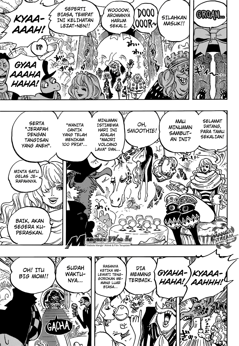 One Piece Chapter 860 – Pesta Dimulai Jam 10 - 101