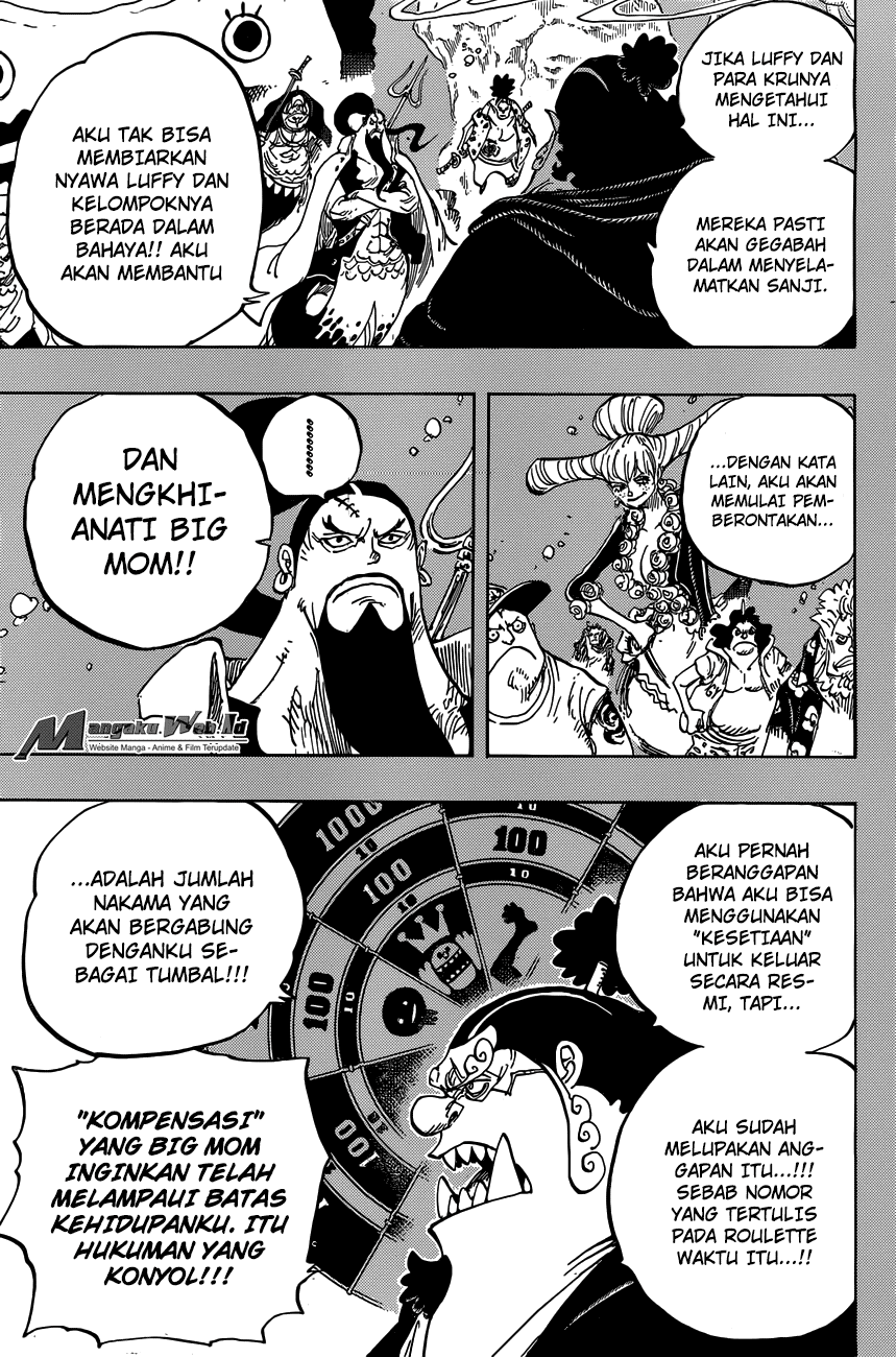 One Piece Chapter 860 – Pesta Dimulai Jam 10 - 85