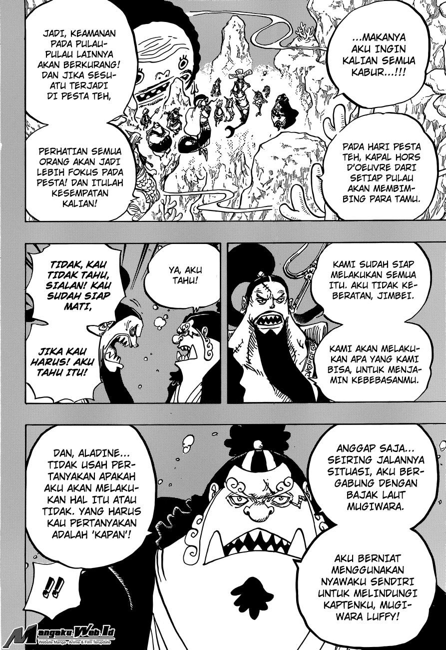 One Piece Chapter 860 – Pesta Dimulai Jam 10 - 87