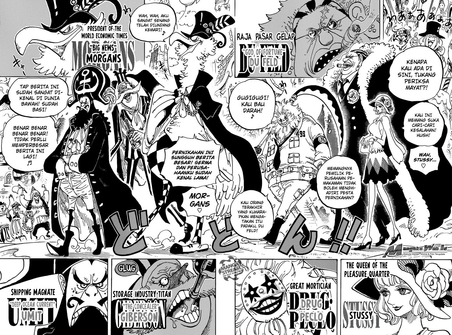 One Piece Chapter 860 – Pesta Dimulai Jam 10 - 93