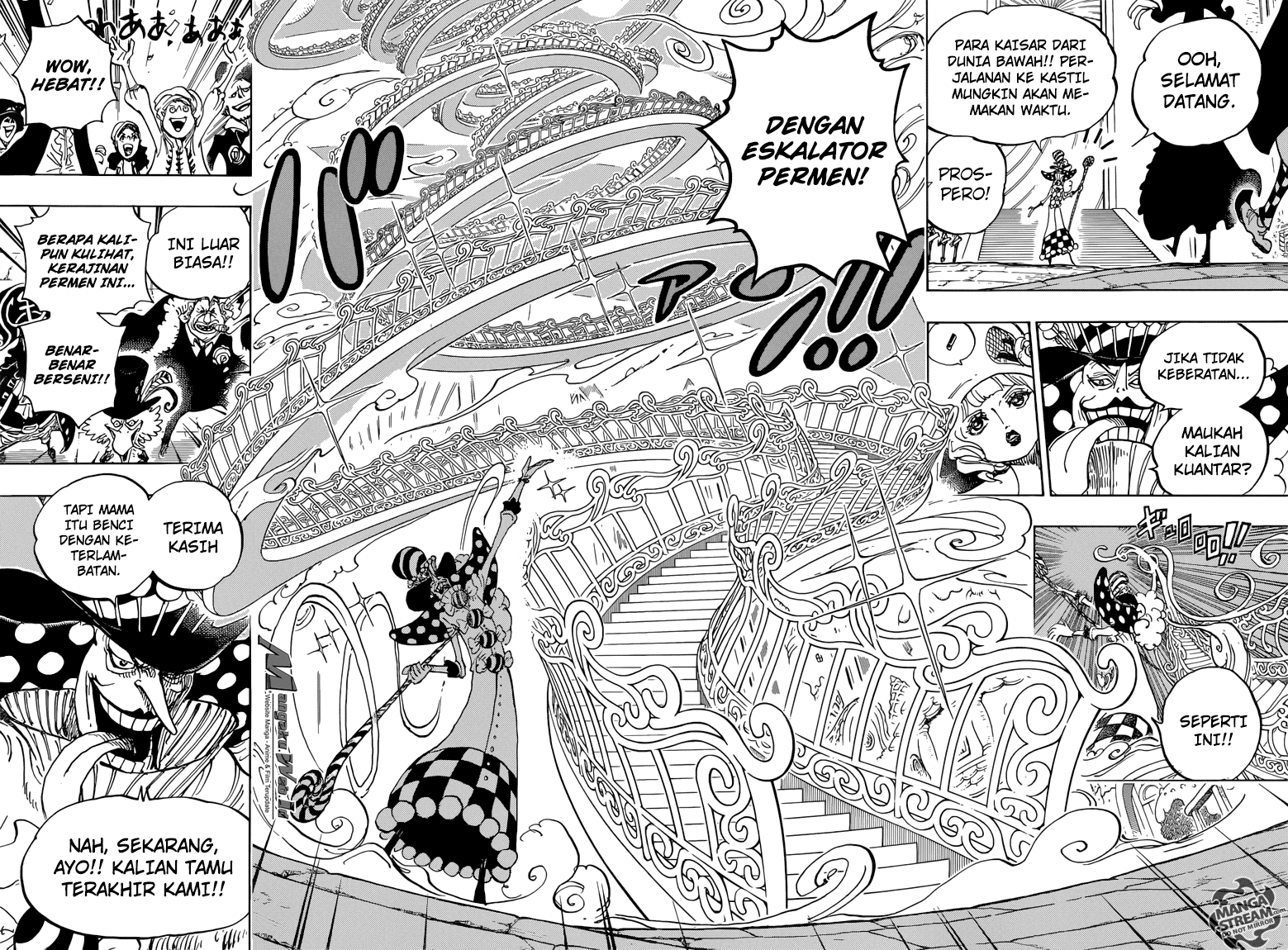 One Piece Chapter 860 – Pesta Dimulai Jam 10 - 95