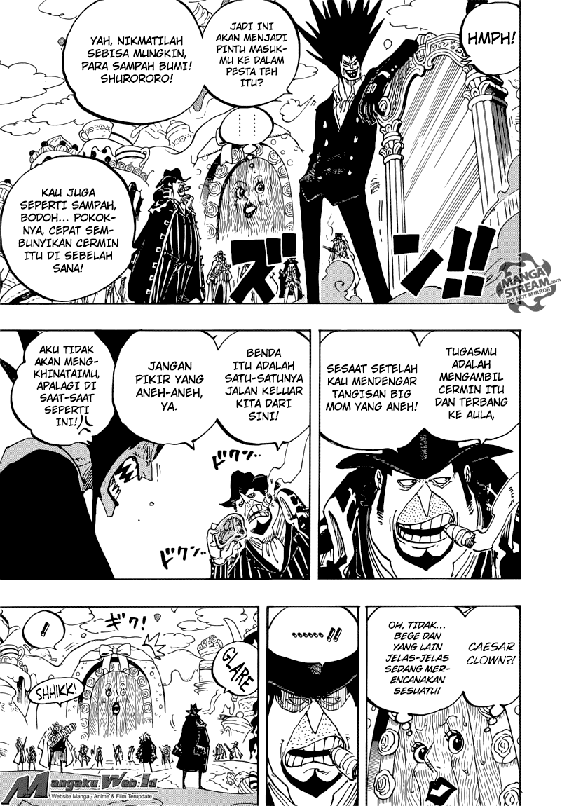 One Piece Chapter 861- Aktor Yang Mahir - 115
