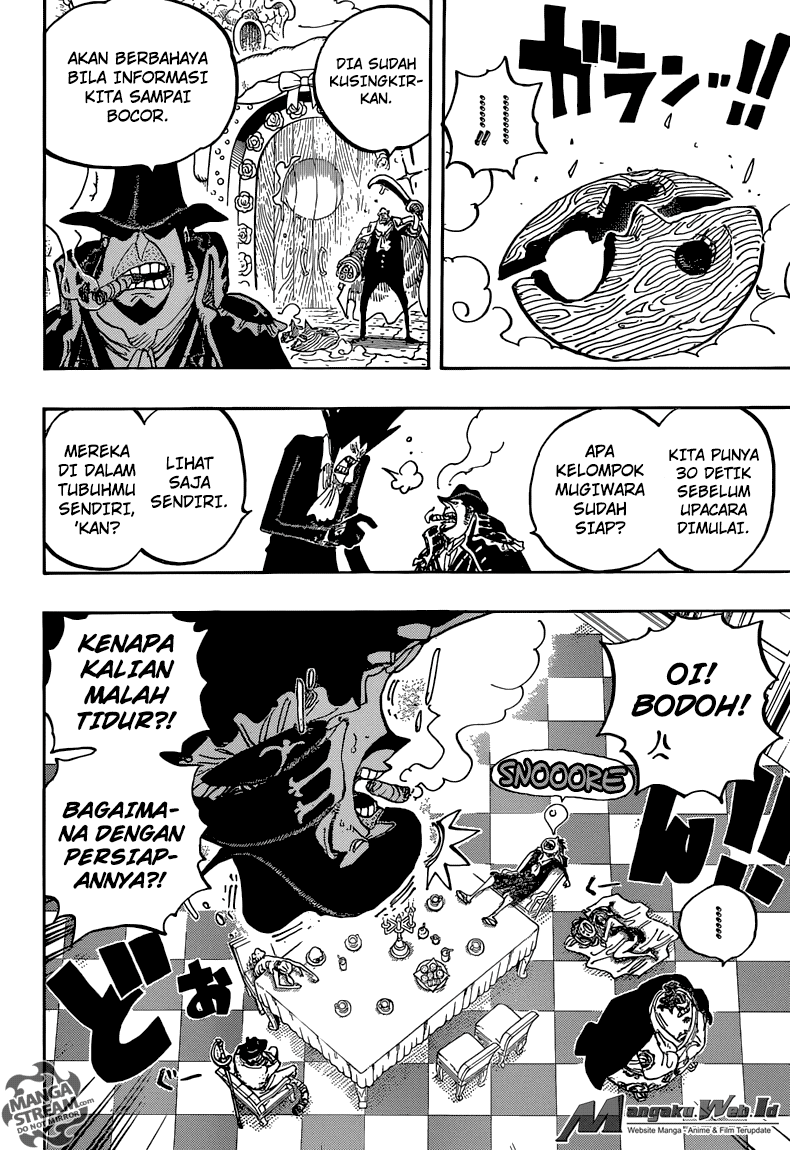 One Piece Chapter 861- Aktor Yang Mahir - 117
