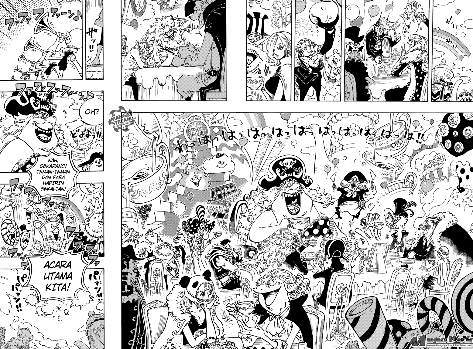 One Piece Chapter 861- Aktor Yang Mahir - 125