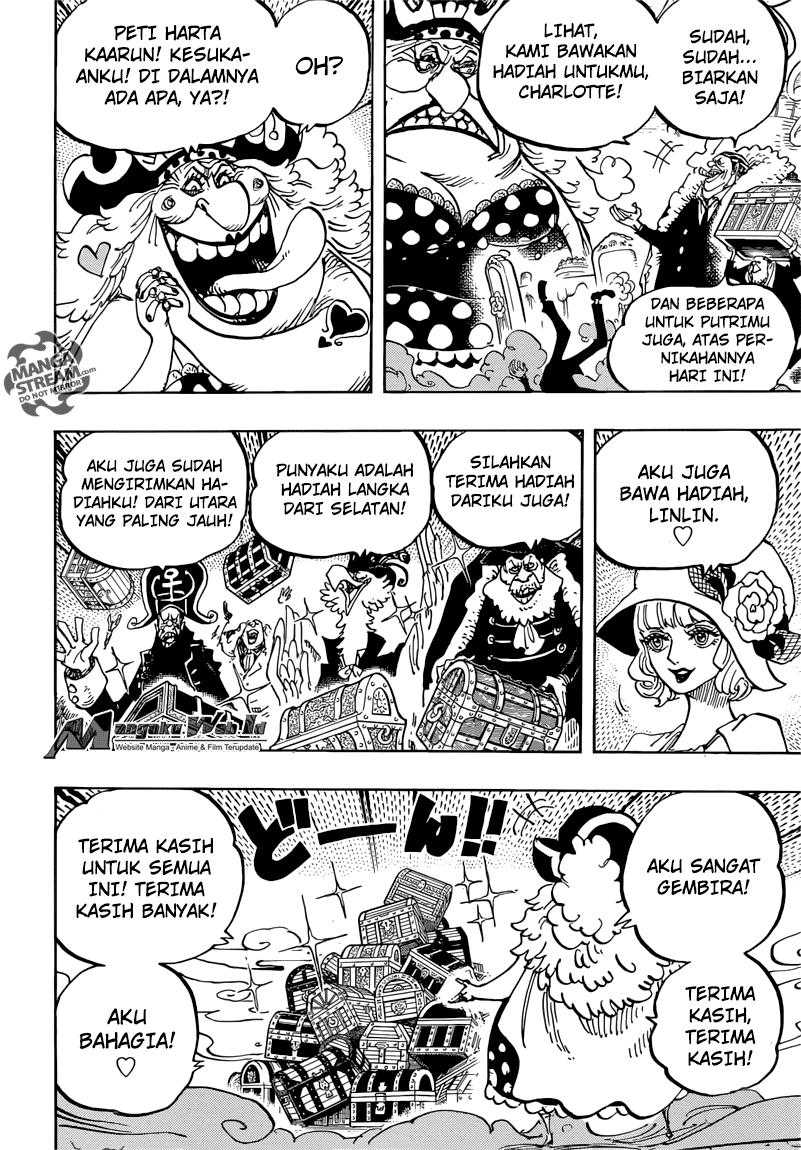 One Piece Chapter 861- Aktor Yang Mahir - 109
