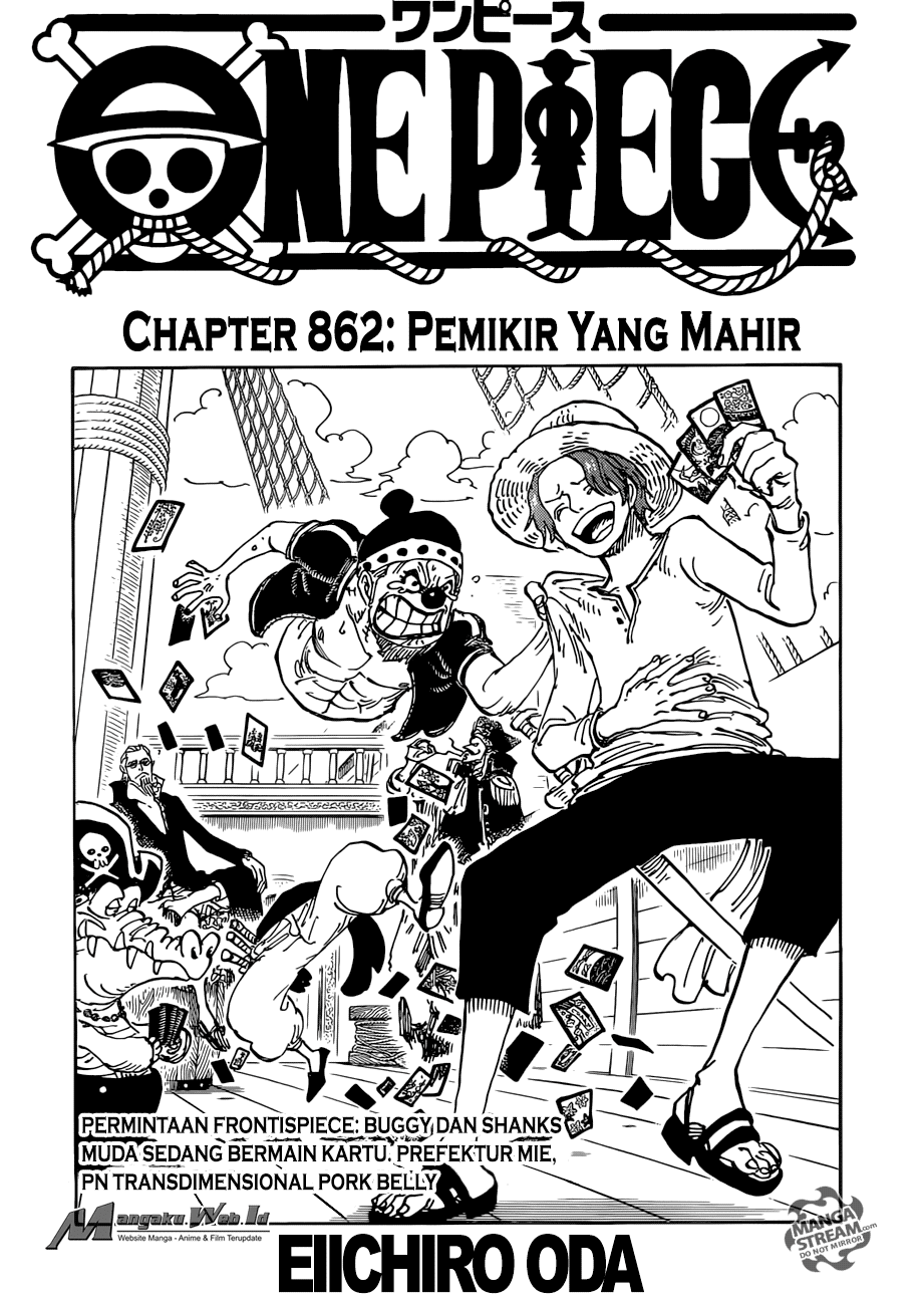 One Piece Chapter 862 – Pemikir Yang Mahir - 105