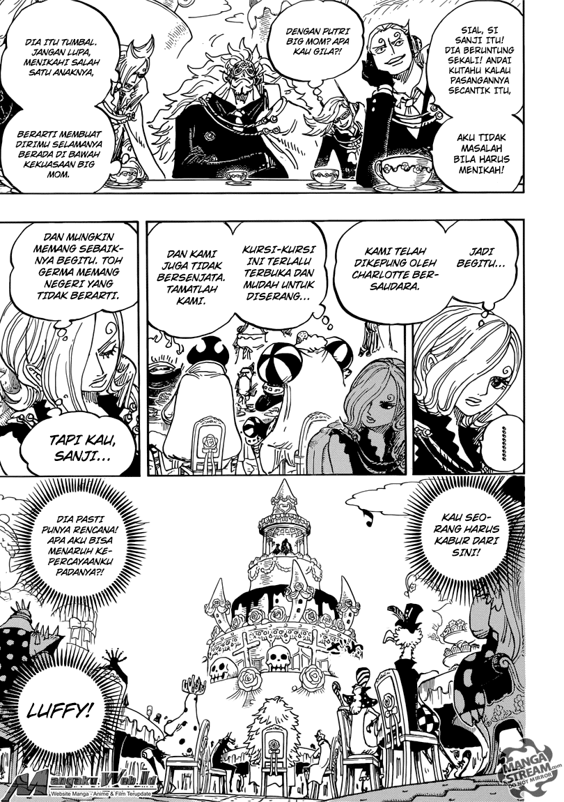 One Piece Chapter 862 – Pemikir Yang Mahir - 117