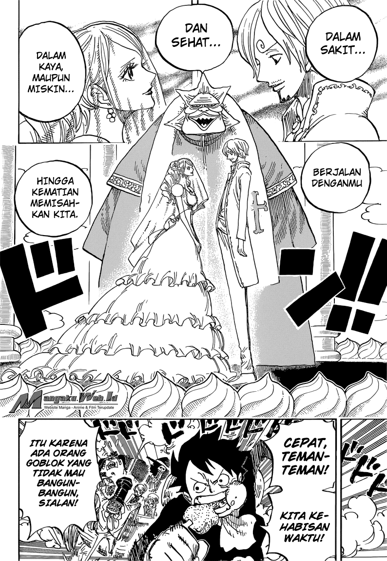 One Piece Chapter 862 – Pemikir Yang Mahir - 119