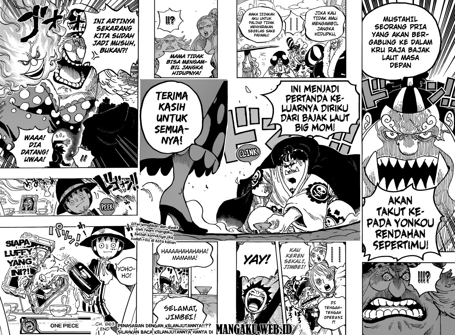 One Piece Chapter 863 – Pria Penipu - 143