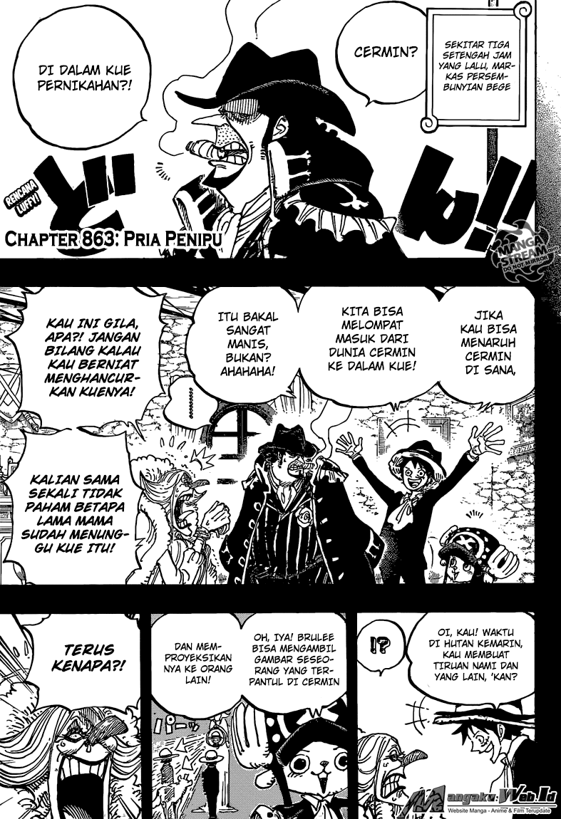 One Piece Chapter 863 – Pria Penipu - 113