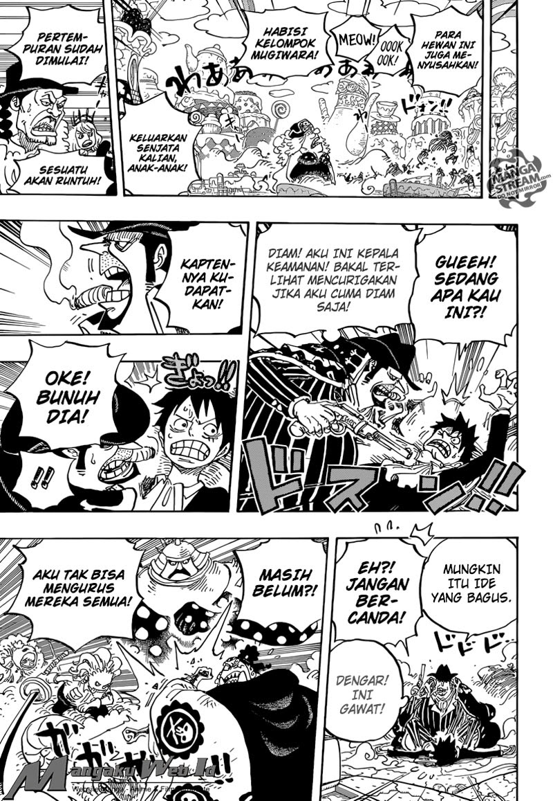 One Piece Chapter 864 – Rencana Pembantaian Keluarga Vinsmoke - 121