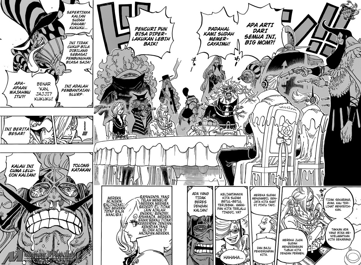 One Piece Chapter 864 – Rencana Pembantaian Keluarga Vinsmoke - 127