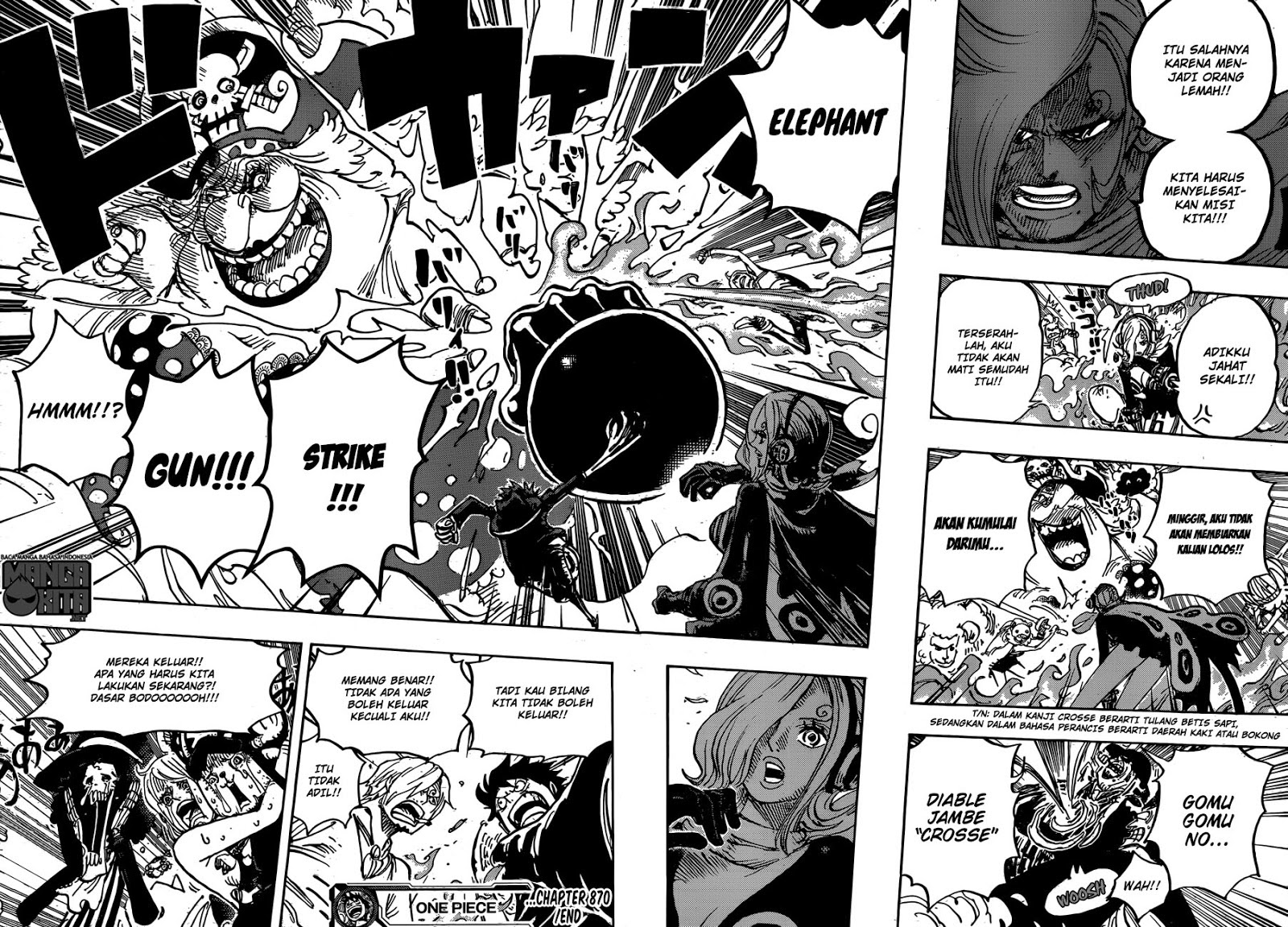 One Piece Chapter 870 - 135