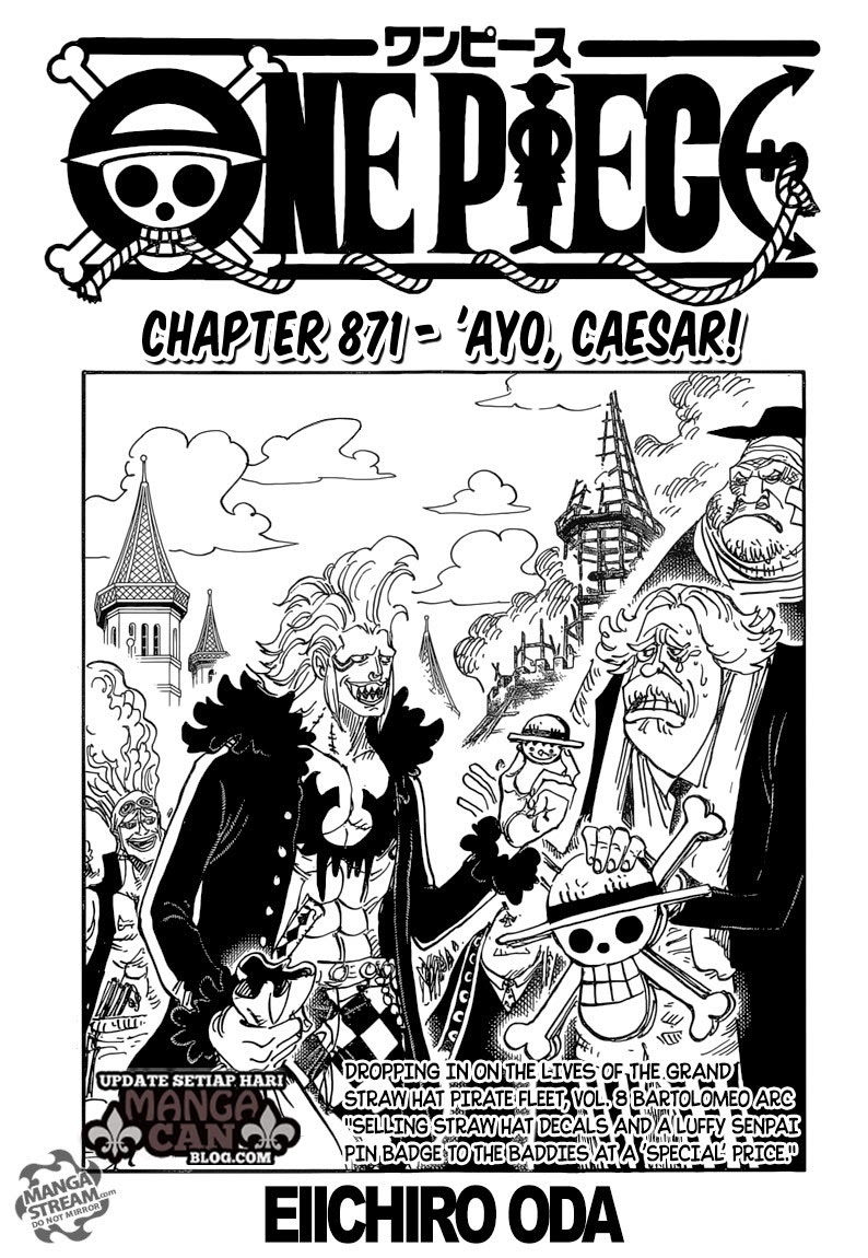 One Piece Chapter 871 - 121