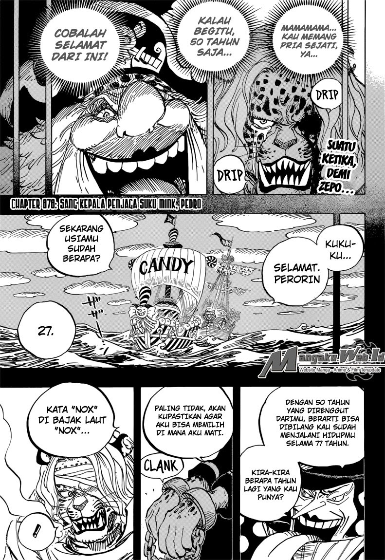 One Piece Chapter 878 - 121