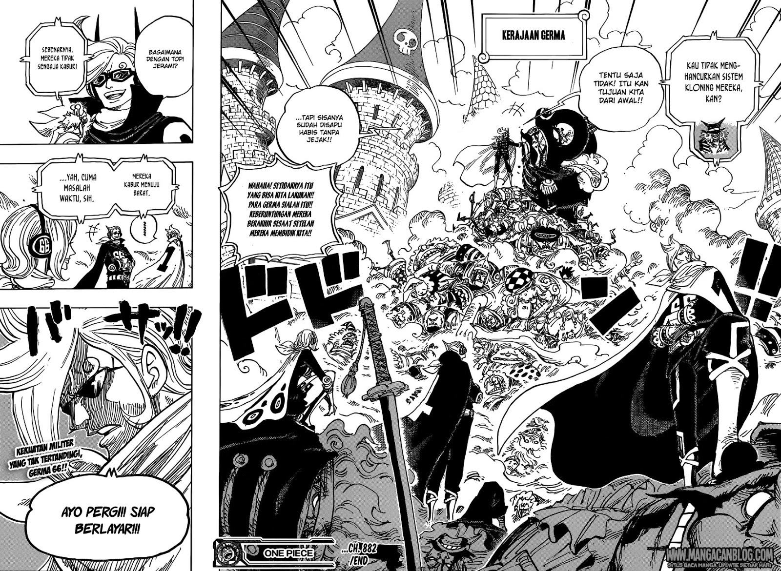 One Piece Chapter 882 - 127