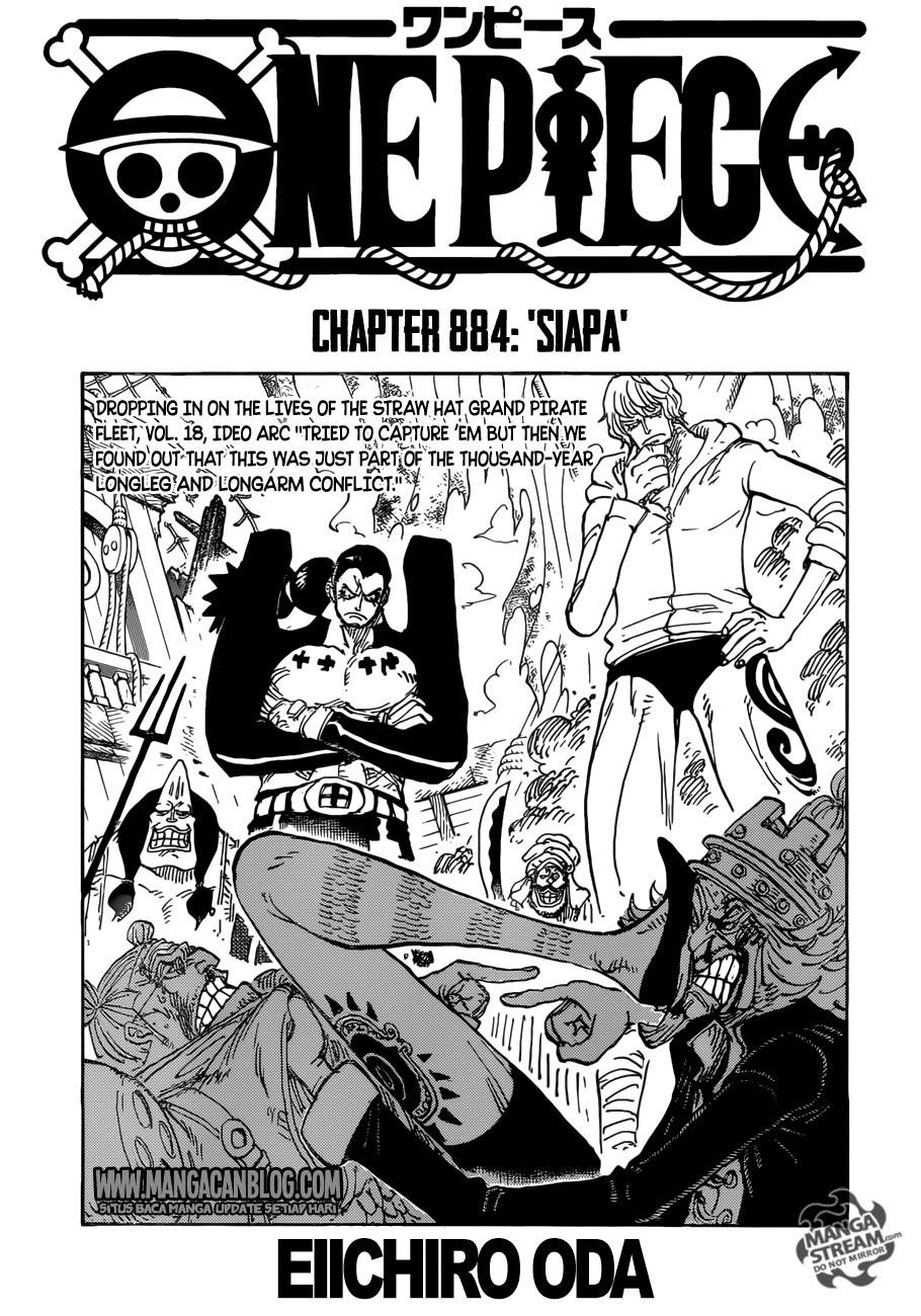 One Piece Chapter 884 - 127