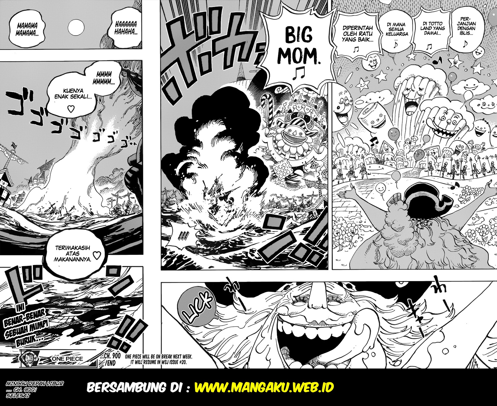 One Piece Chapter 900 - 133