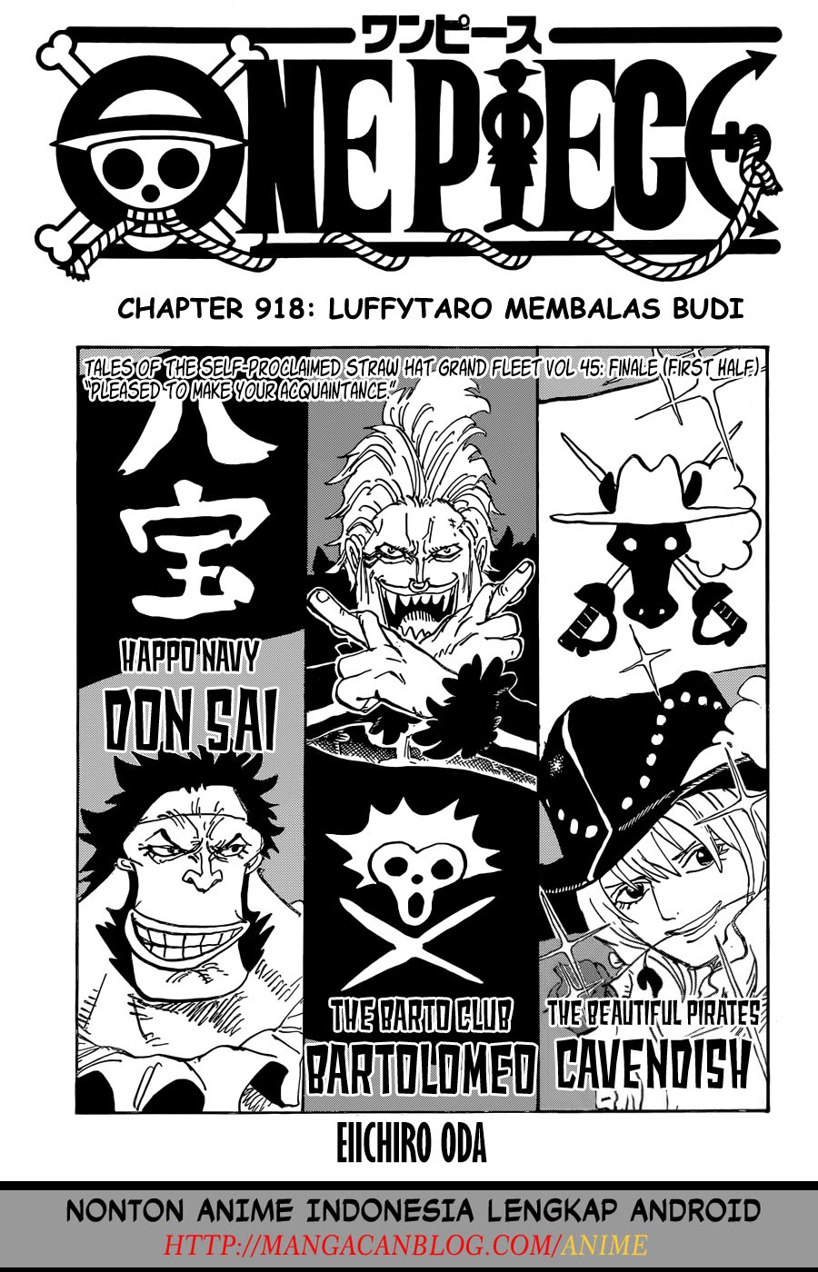 One Piece Chapter 918 - 97