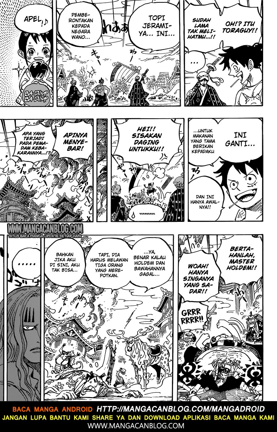 One Piece Chapter 918 - 123