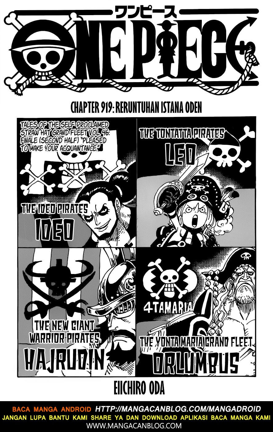 One Piece Chapter 919 - 97