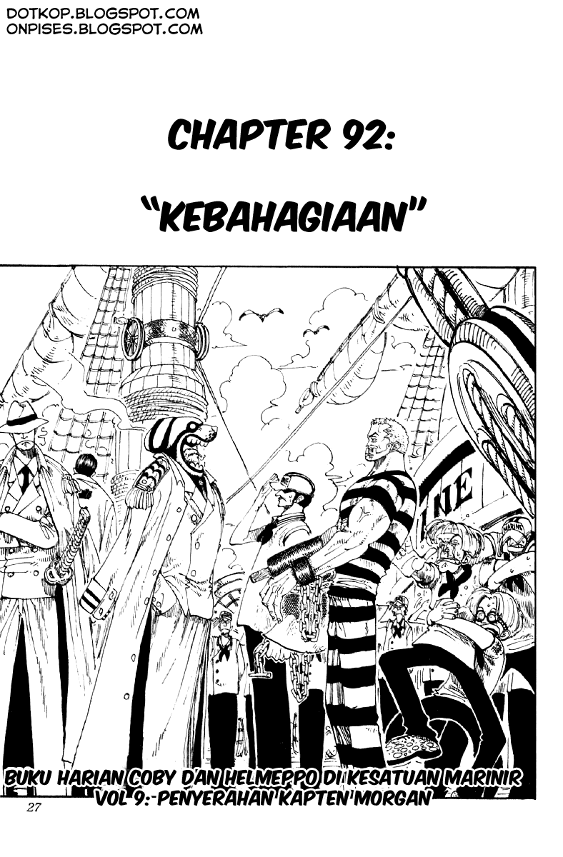 One Piece Chapter 92 - 115