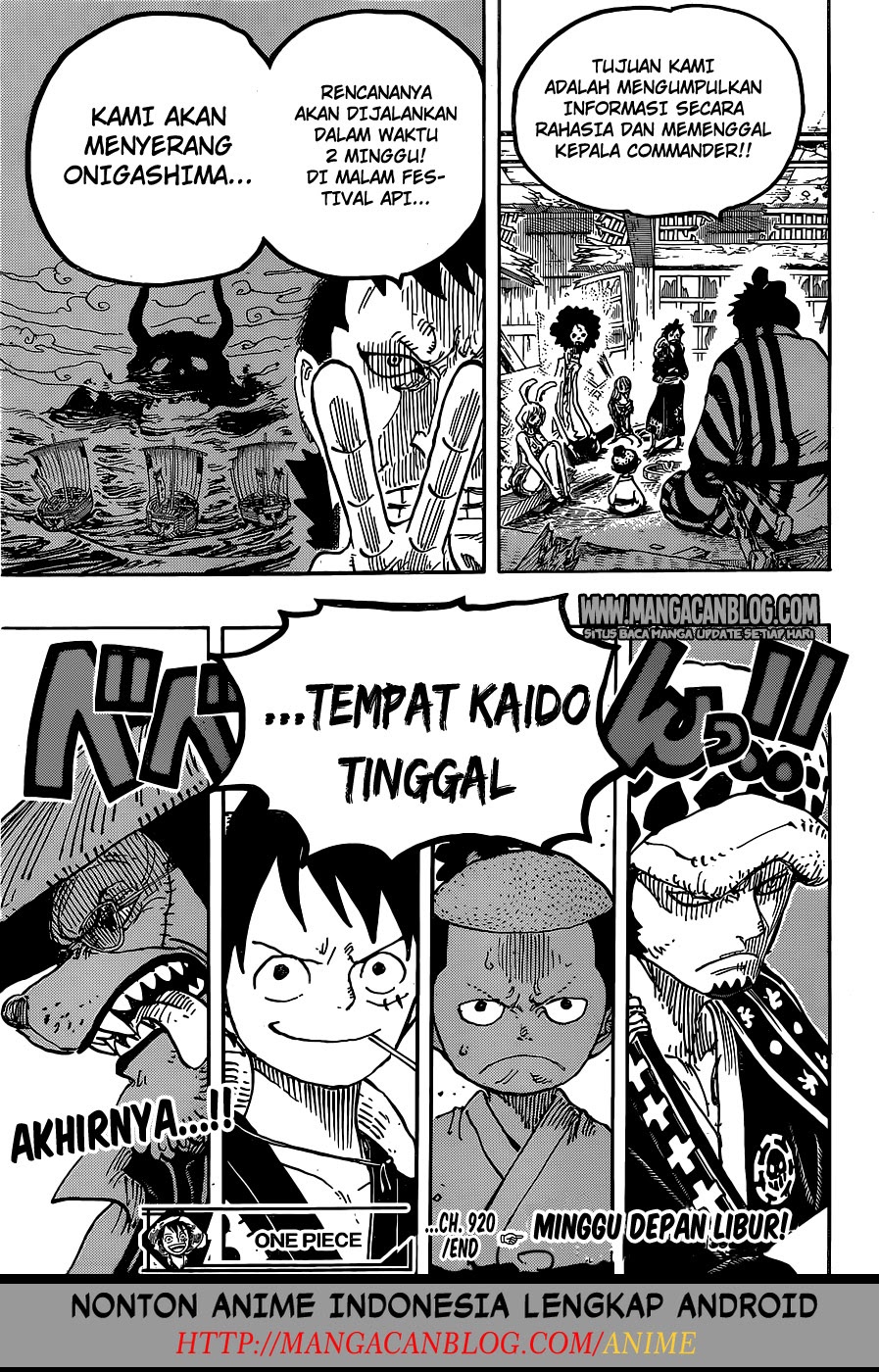 One Piece Chapter 920 - 135