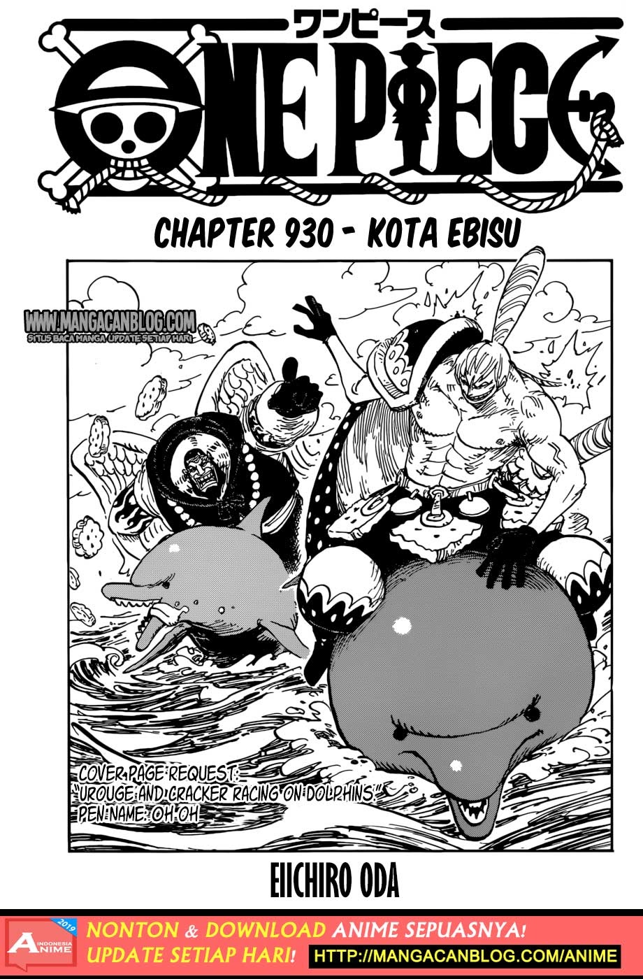 One Piece Chapter 930 Indo - 91