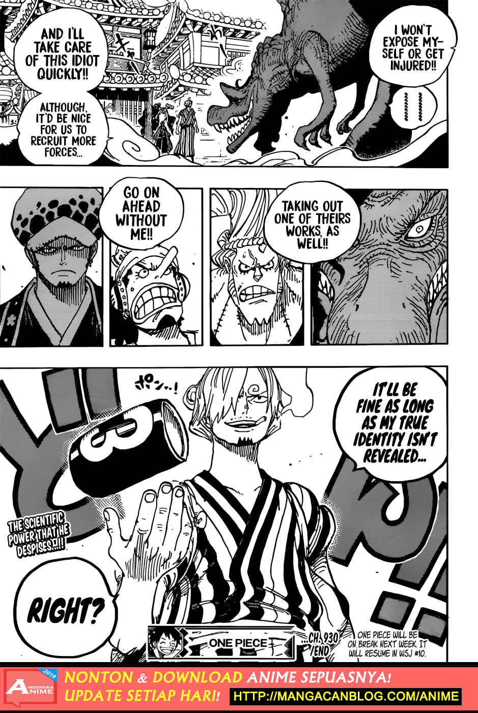 One Piece Chapter 930 - 133