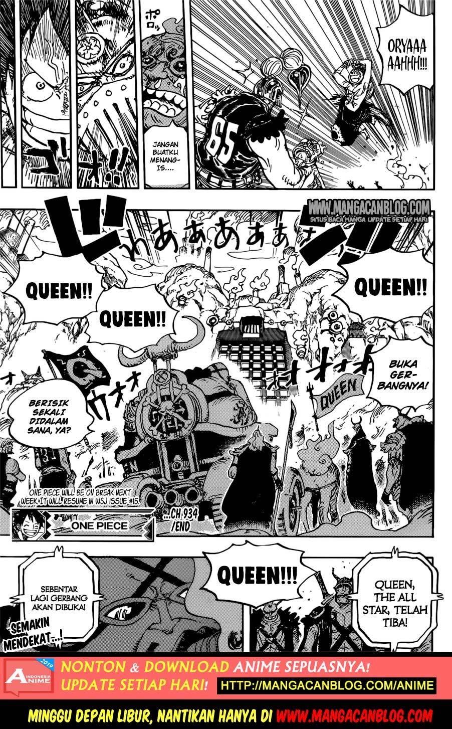 One Piece Chapter 934 - 127
