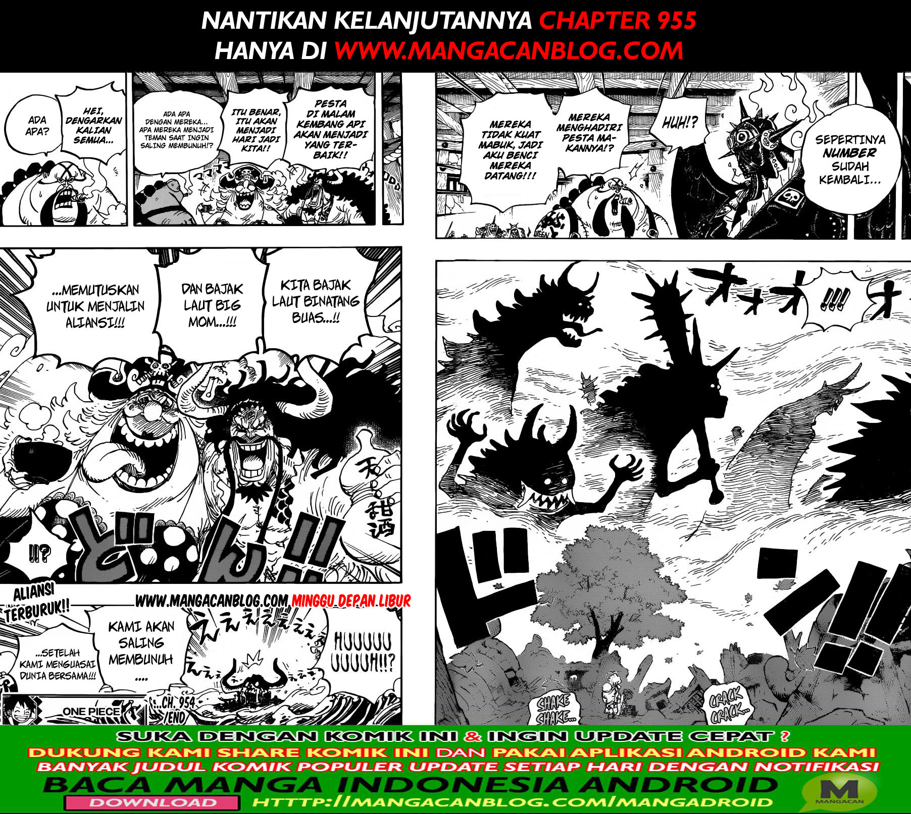 One Piece Chapter 954 - 95