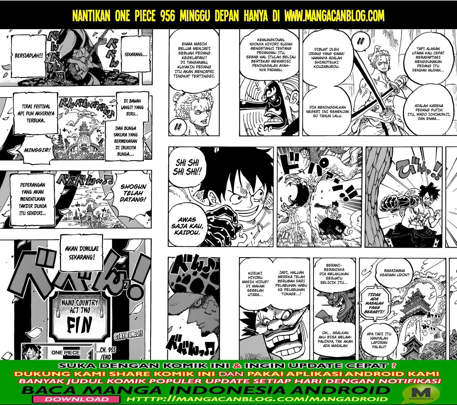 One Piece Chapter 955 - 119