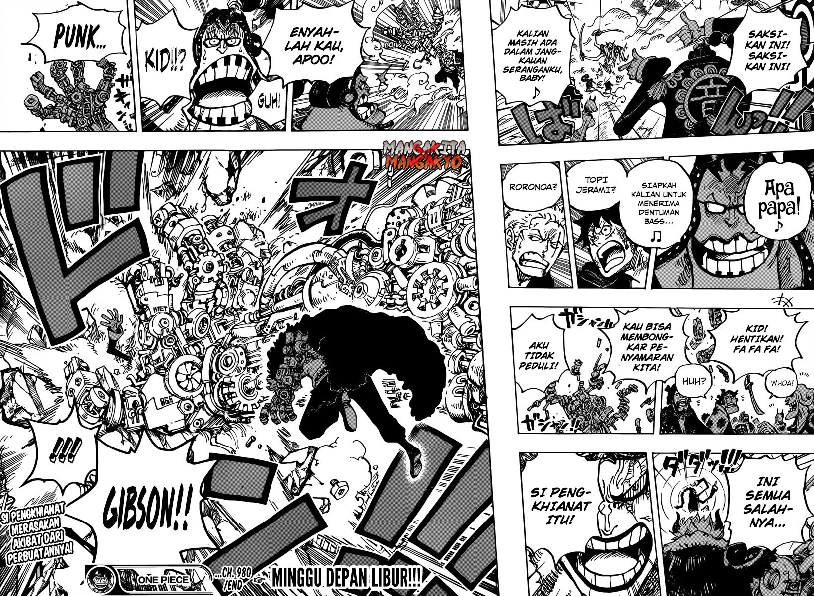 One Piece Chapter 980 - 135