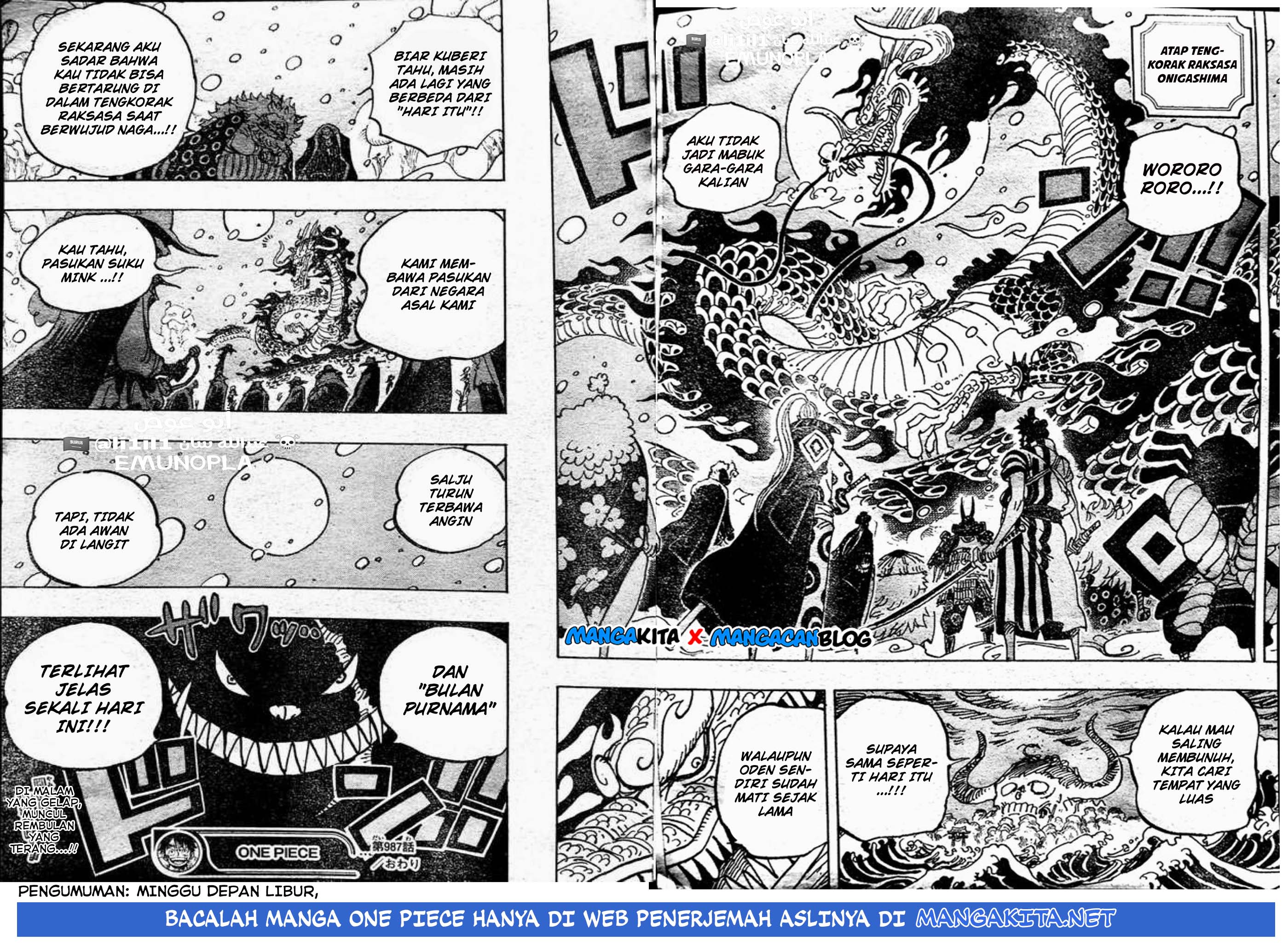 One Piece Chapter 987 - 101