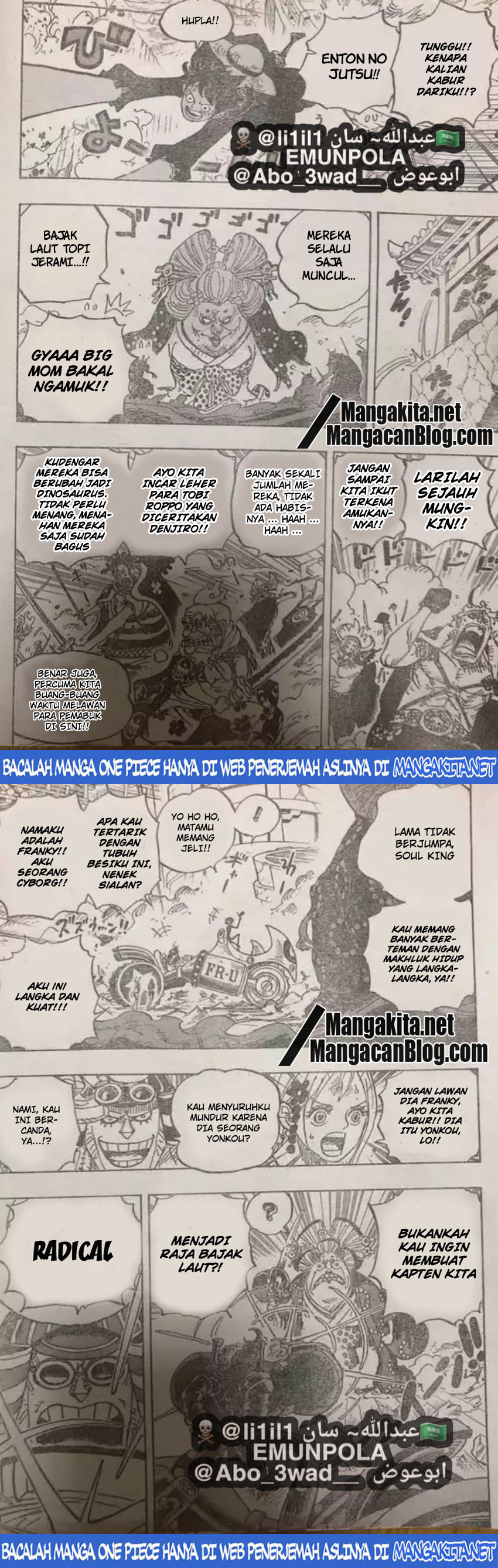 One Piece Chapter 989 (Lq) - 85