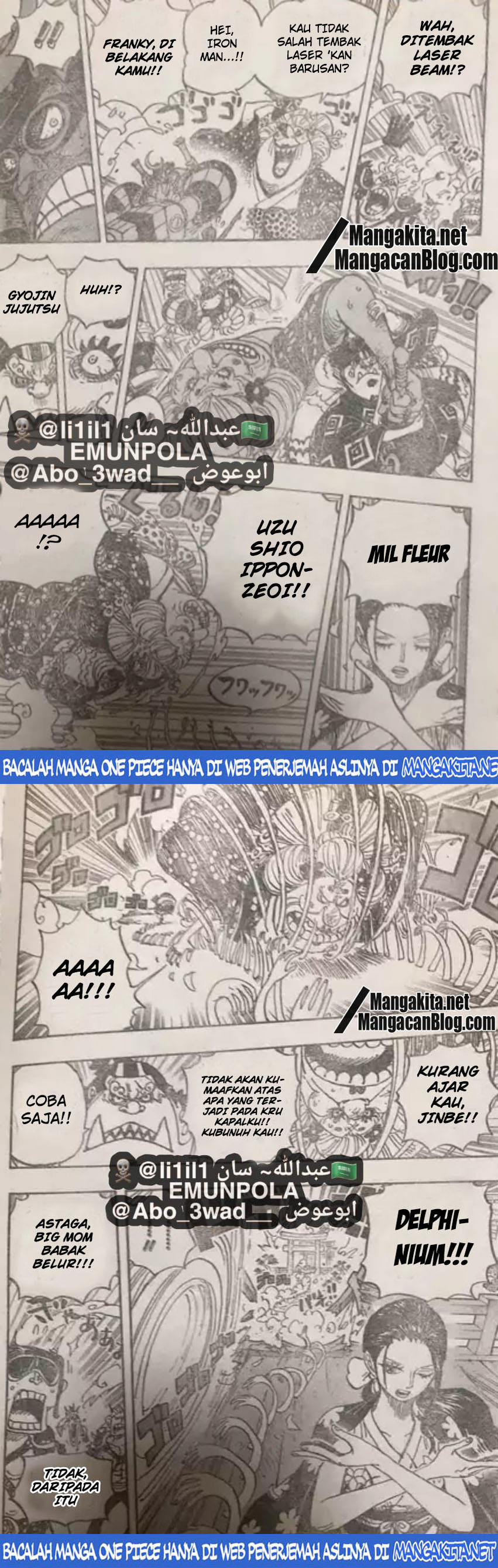 One Piece Chapter 989 (Lq) - 91