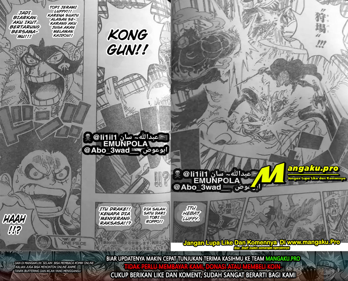 One Piece Chapter 990 Lq - 157