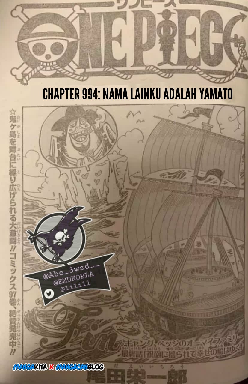 One Piece Chapter 994 Lq - 111