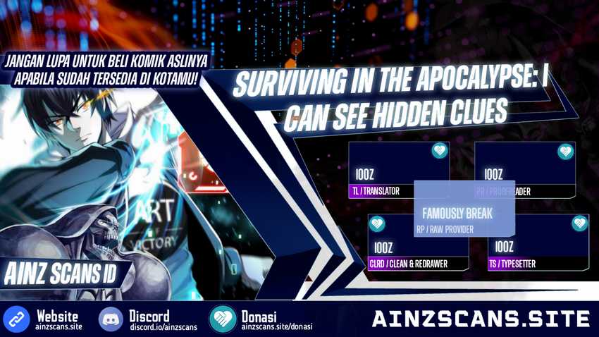 Surviving In The Apocalypse: I Can See Hidden Clues Chapter 09 - 49